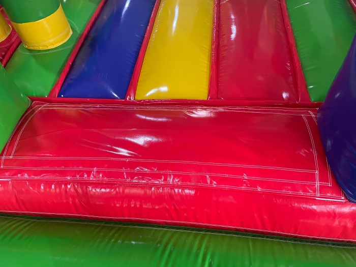 Надувная горка "Конструктор" зима/лето, 12*5*7,6 м 