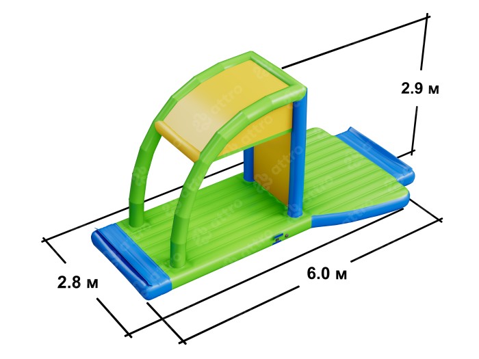 Элемент аквапарка "Ворота"