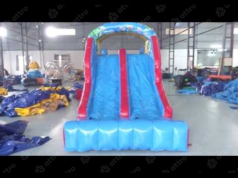 Надувной батут "Мега горка - Немо" 6*2,15*2,85 м