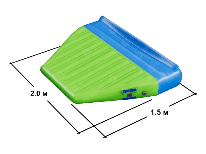 Модуль аквапарка "Выход" 2*1,5*0,3 м