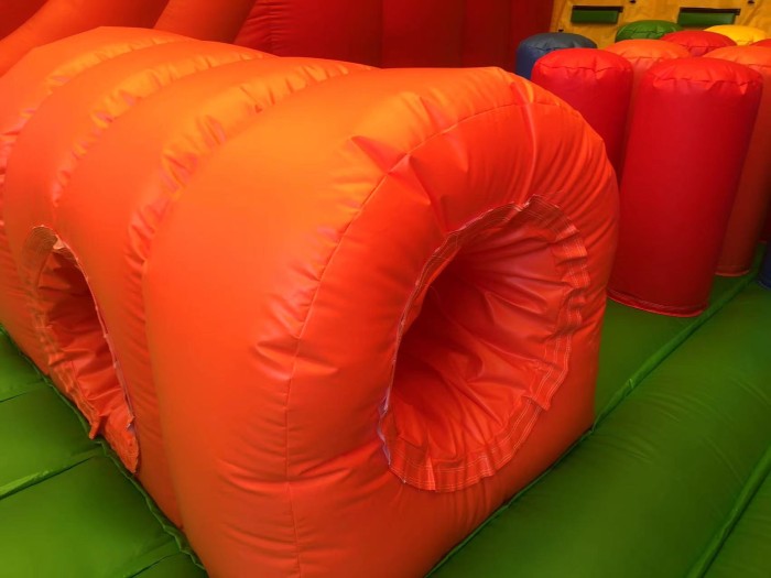 Надувная горка "Замок"  11*11*8,3 м