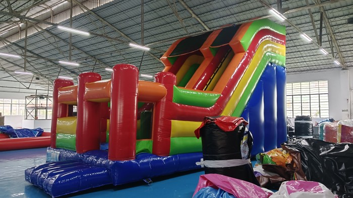 Надувная горка "Индиан" 8*4*5 м