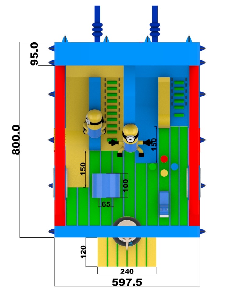 Надувной батут 