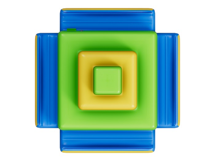 Модуль аквапарка "Пирамида" 3*3*1,6 м