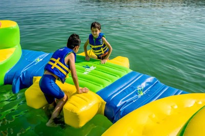 Модуль детского надувного аквапарка &quot;Подъем&quot; 2,1*1,7*0,2