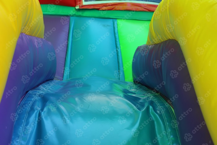 Надувная горка "Радуга" 11*11*9,1 м