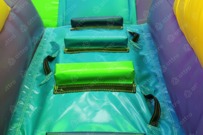Надувная горка "Радуга" 11*11*9,1 м
