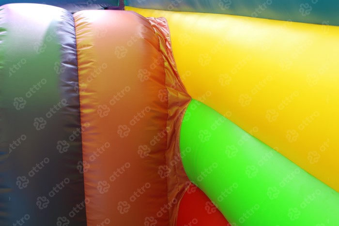 Надувная горка "Радуга" 11*11*9,1 м