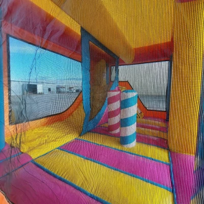 Надувная горка "Сладости" 5*4*3,5 м
