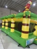 Надувная горка "Путешествие в саванну" 5*5*2,6 м