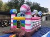 Надувной батут "Сладости" 4*2,4*2,7 м