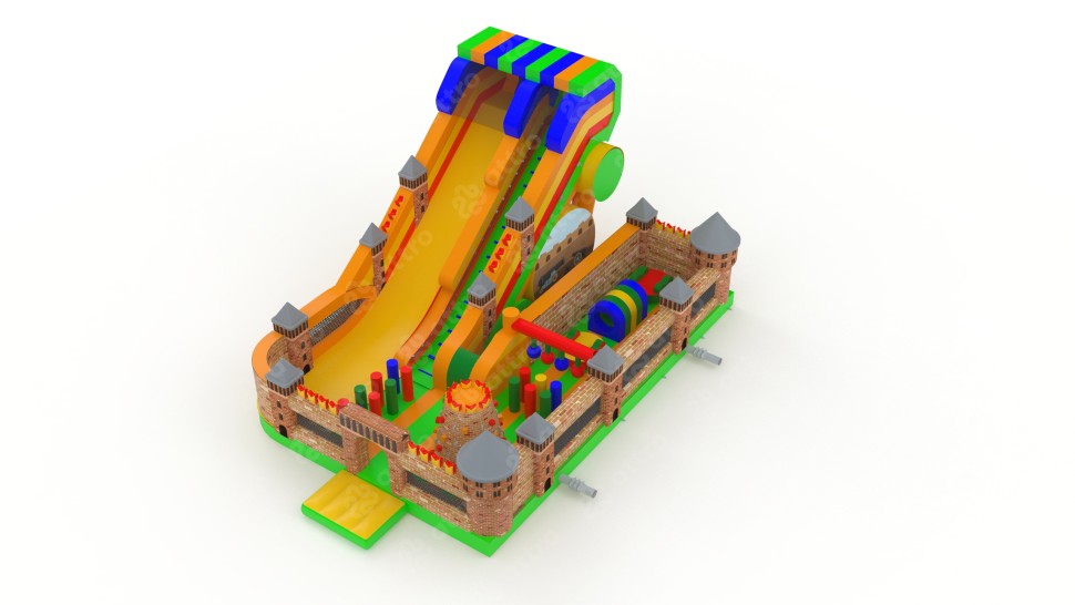 Надувная горка 