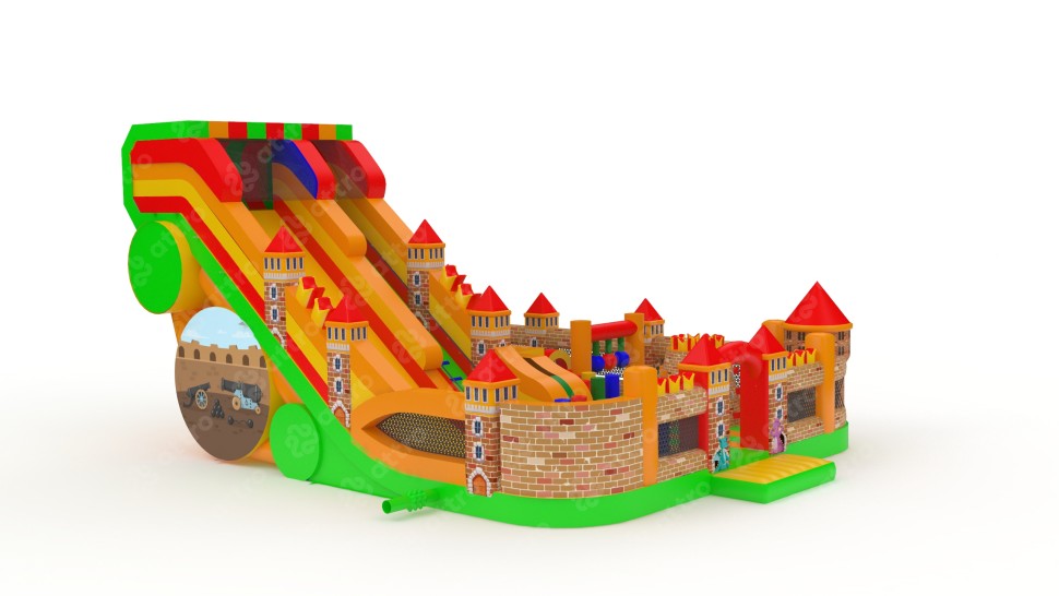 Надувная горка 