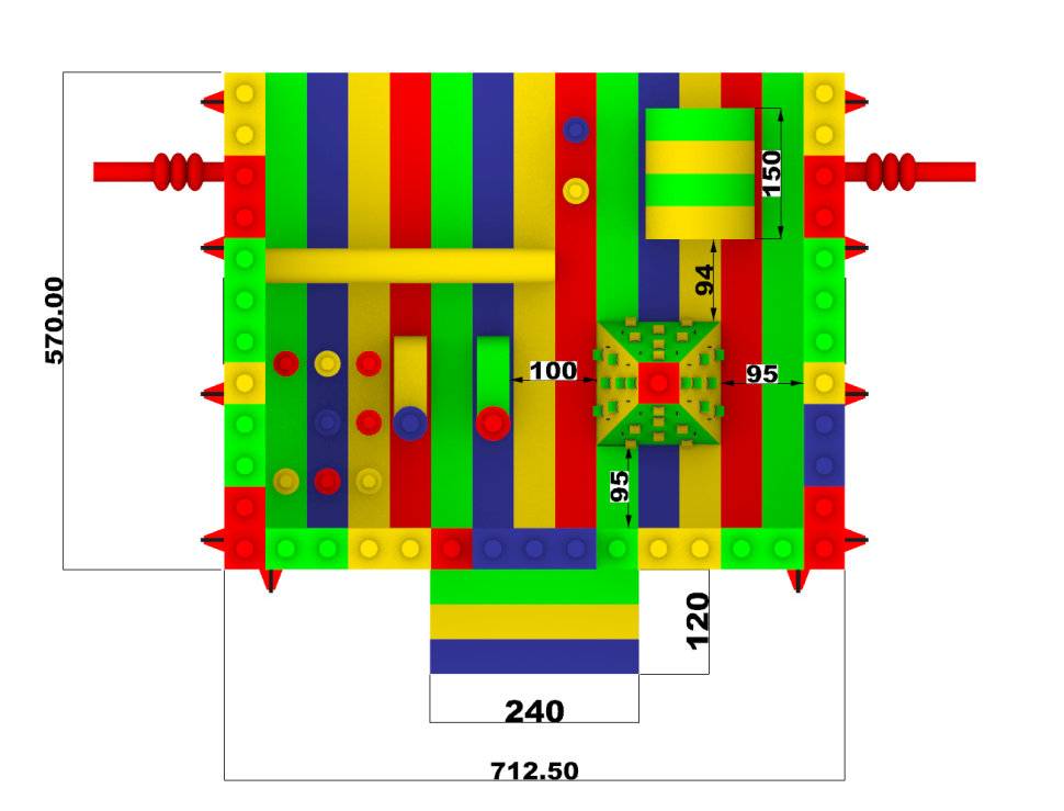 Надувная горка 