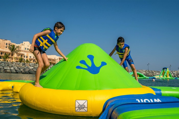 Модуль детского надувного аквапарка "Баланс" 3,8*3,3*1 м