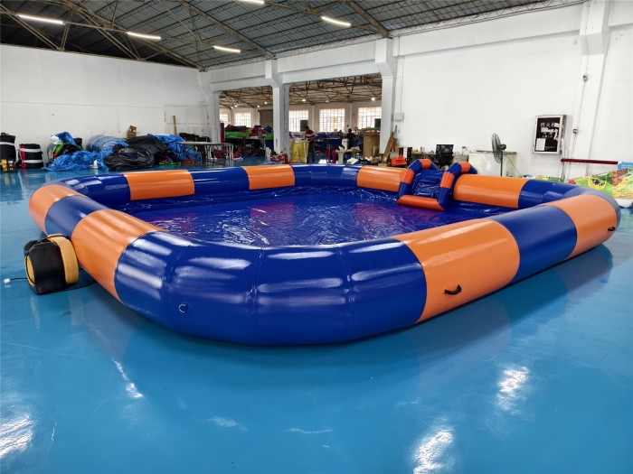 Надувной аквапарк "Пираты на волнах" 13*7*7,7 м 