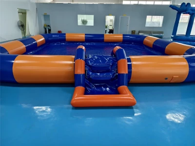 Надувной аквапарк "Пираты на волнах" 12*7*7,6 м 