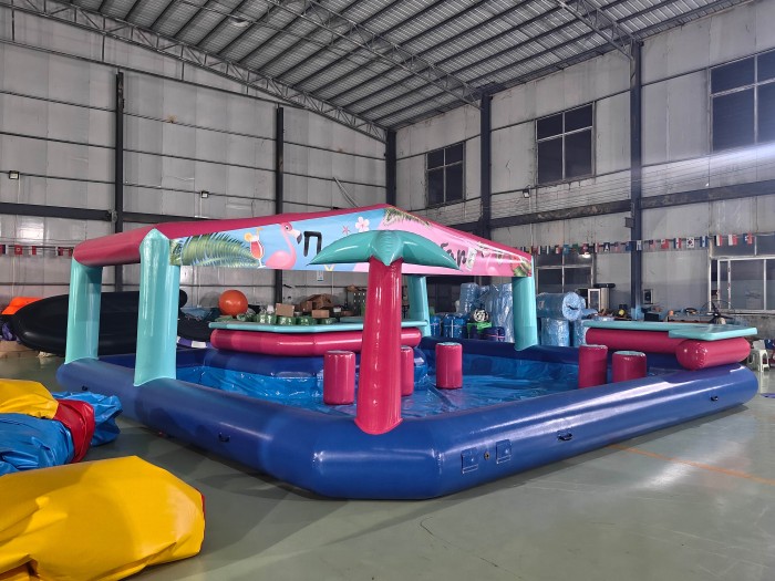 Надувной пляжный Бар 8*8*3,3 м 