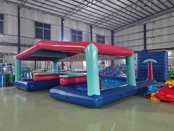 Надувной пляжный Бар 8*8*3,3 м 