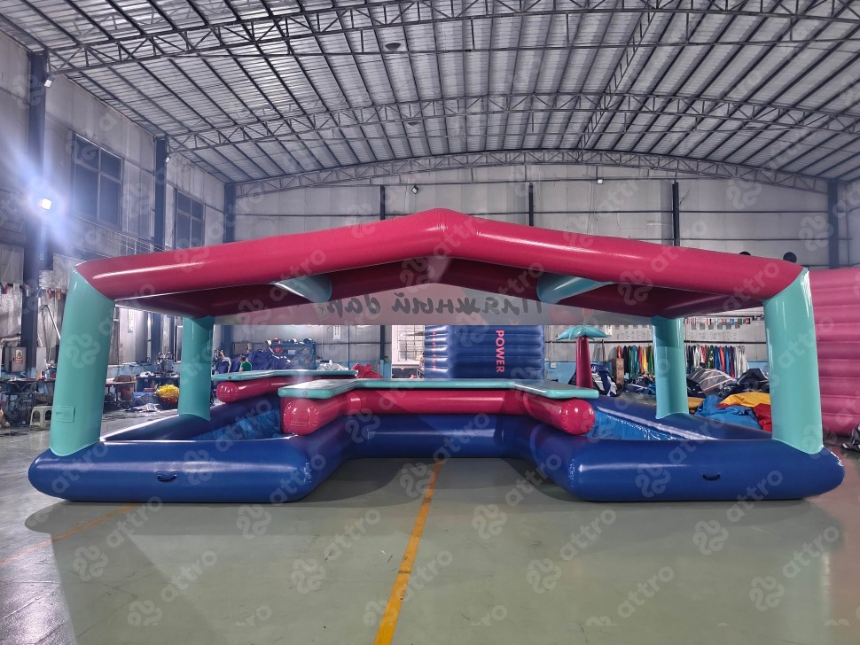 Надувной пляжный Бар 8*8*3,3 м 