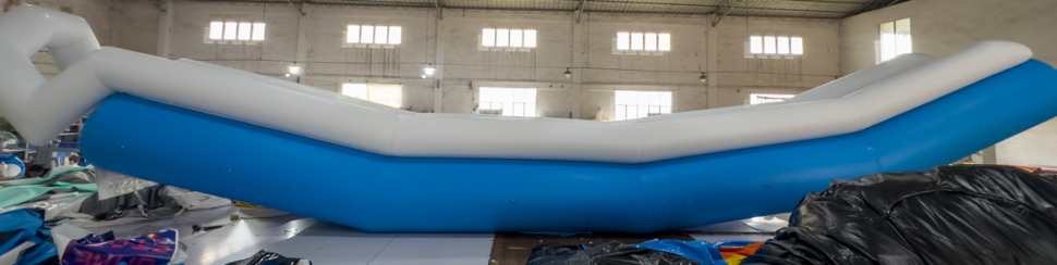 Надувная водная горка 