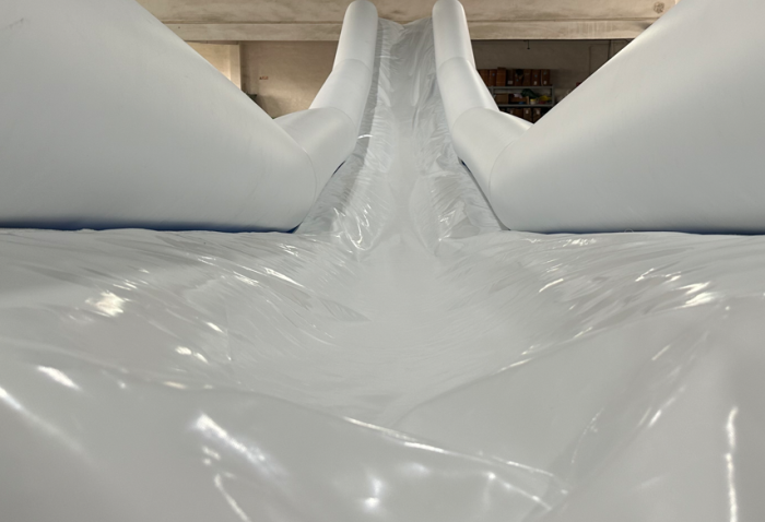 Надувная водная горка "Дуга"