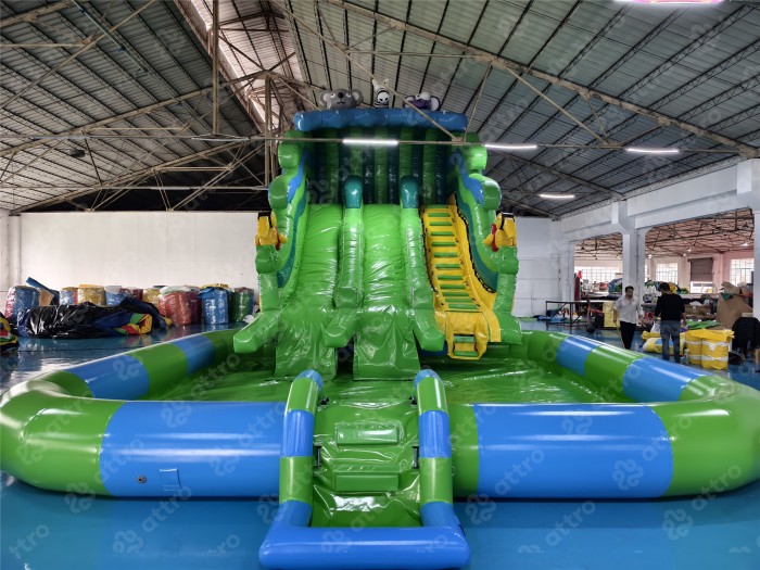 Надувной аквапарк "Амазонка" 13*7*7 м 