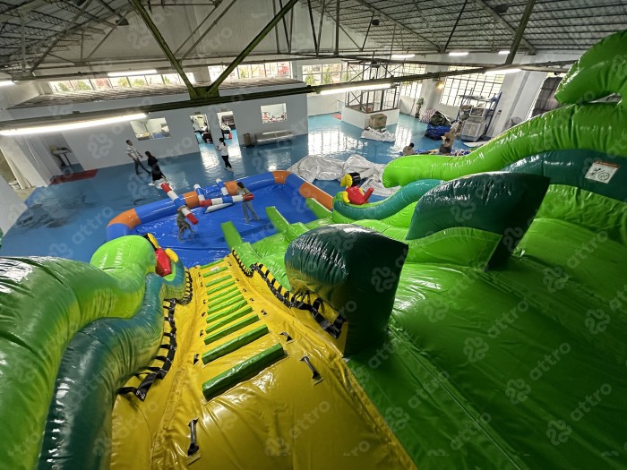 Надувной аквапарк "Амазонка" 13*7*7 м 
