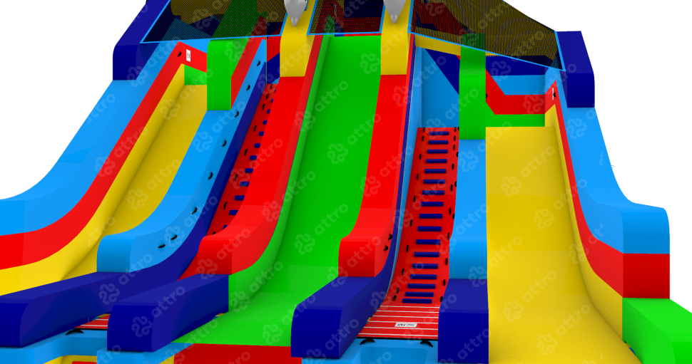 Надувной аквапарк 