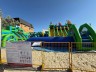 Надувной аквапарк «Пристань Тропики» 20*15*8,6 м  Б/У