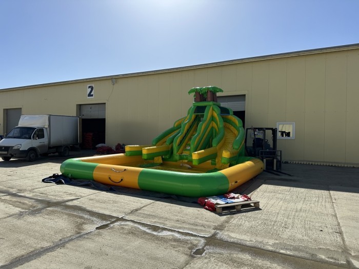 Надувной аквапарк "Детский лес" 8*7*4,3 м