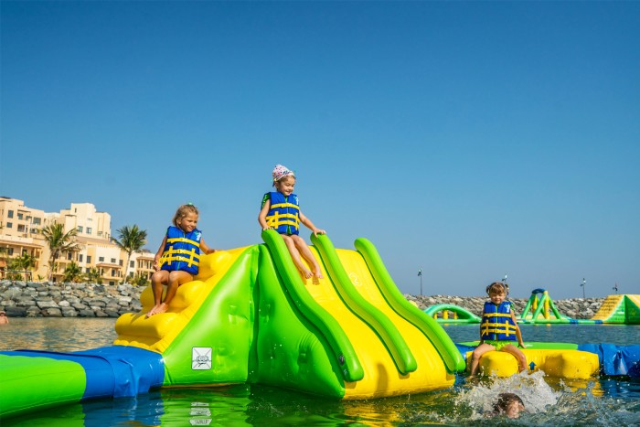 Модуль детского надувного аквапарка "Башня детская" 3,8*2,8*1 м