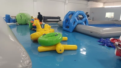 Надувной аквапарк "Пристань Фьюжн" 20*15*8,4 м