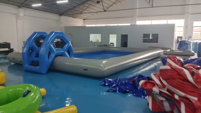 Надувной аквапарк "Пристань Фьюжн" 20*15*8,4 м
