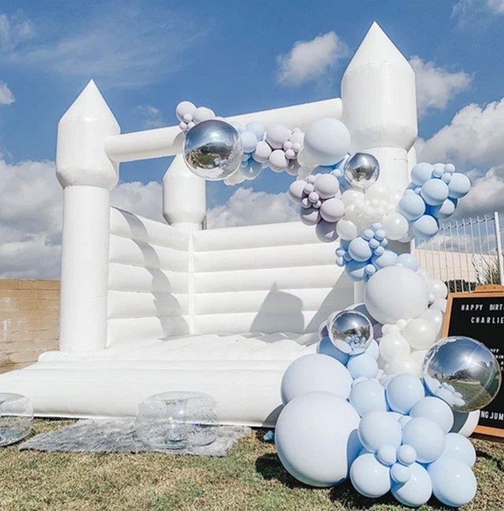 Надувной свадебный батут