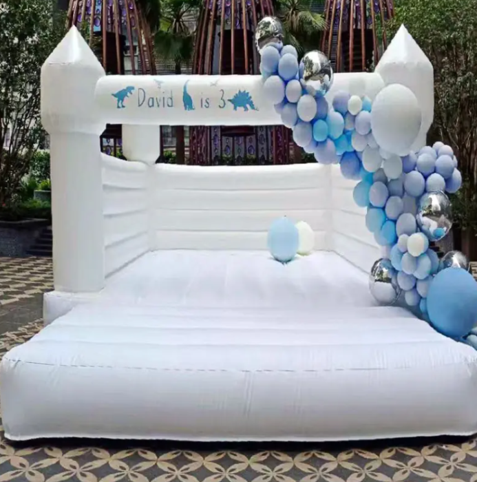 Надувной свадебный батут