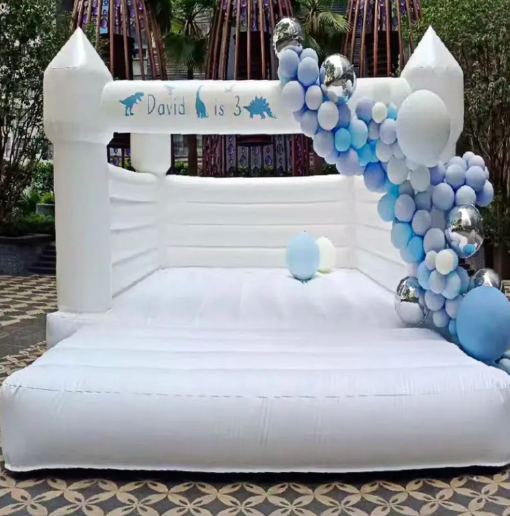 Надувной свадебный батут