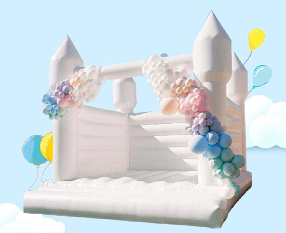 Надувной свадебный батут