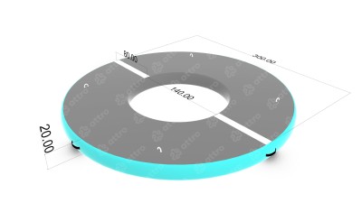 Надувная док-станция 3*3*0,2 м