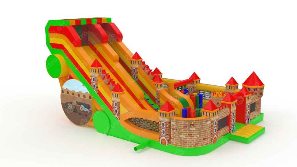 Надувная горка 