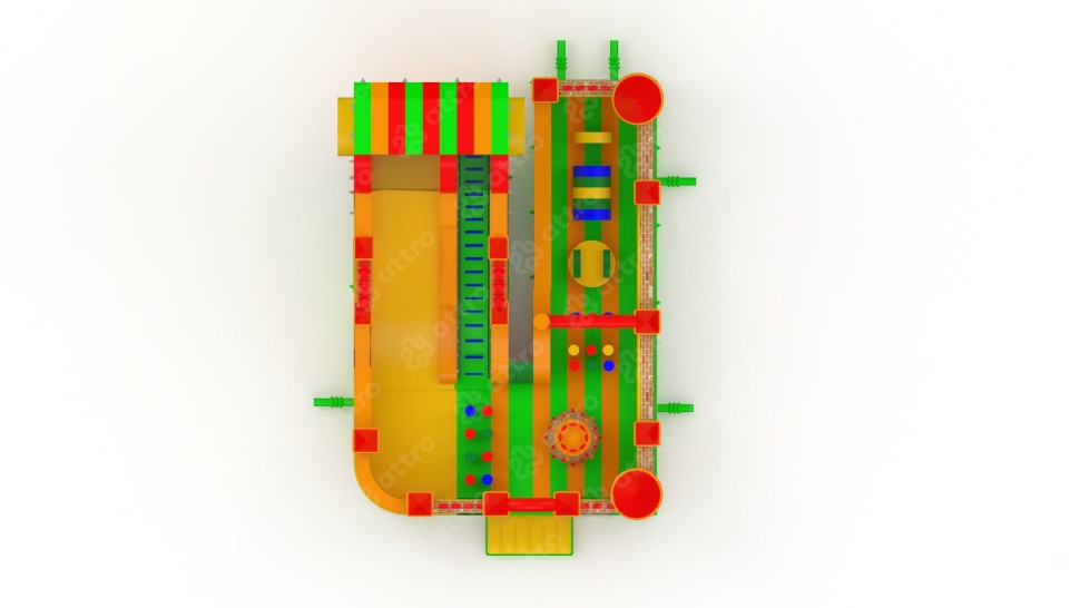 Надувная горка 