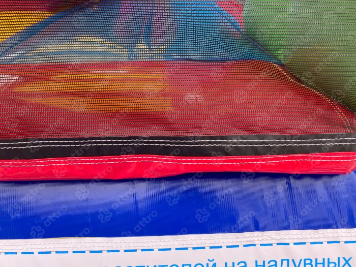 Надувной батут "Игры с Миньонами под крышей" 12*6*7 м