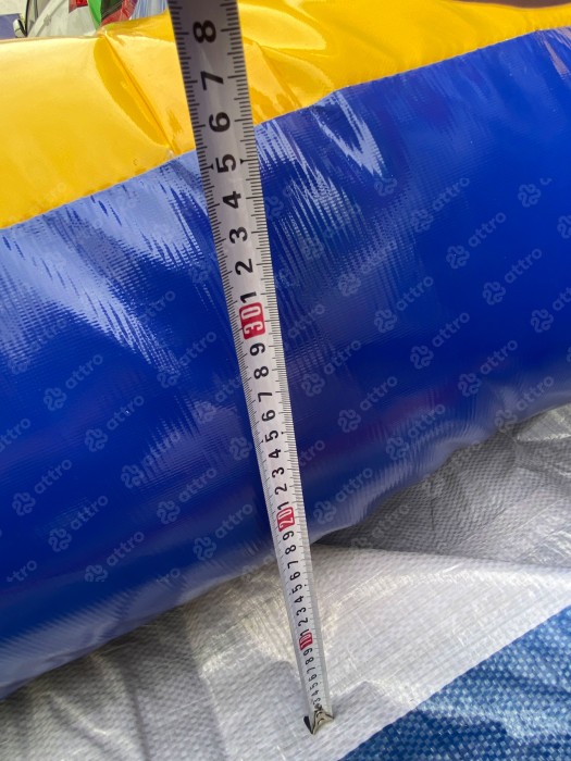 Надувной батут "Игры с Миньонами под крышей" 12*6*7 м