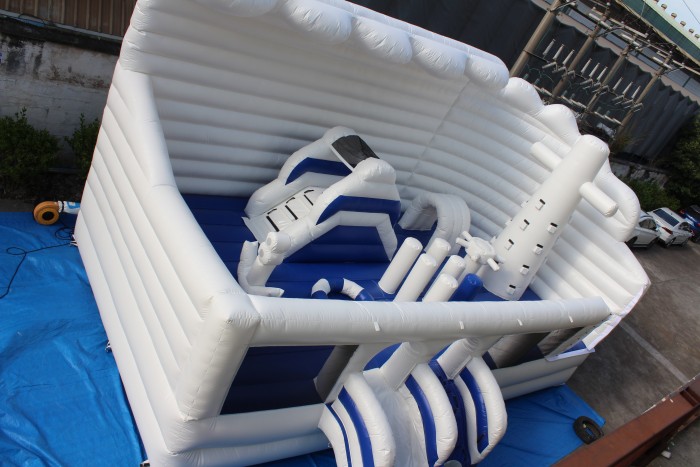 Надувной аквапарк "Пристань Кристалл" 20*15*8,4 м