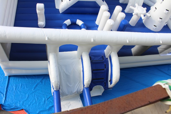 Надувной аквапарк "Пристань Кристалл" 20*15*8,4 м