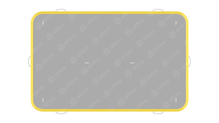 Надувной плот 2,4*1,5*0,15 м