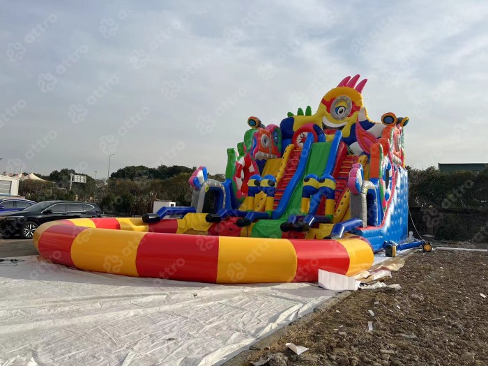 Надувной аквапарк "Наутилус" 19*13*11,5 м