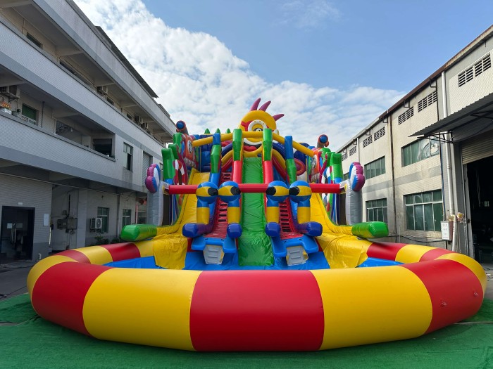 Надувной аквапарк "Наутилус" 21,5*12*11,4 м