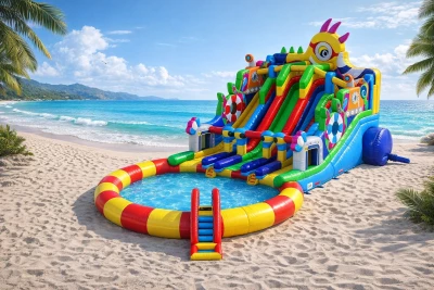 Надувной аквапарк "Наутилус" 21,5*12*11,4 м