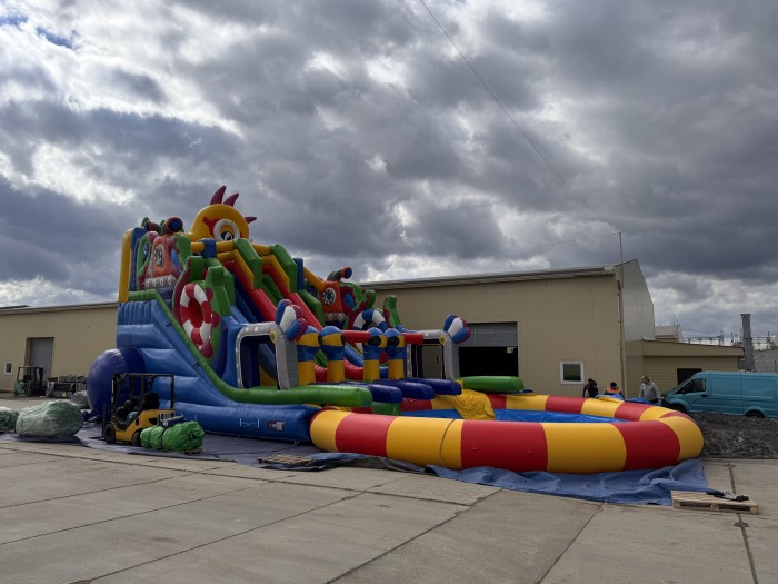 Надувной аквапарк "Наутилус" 21,5*12*11,4 м